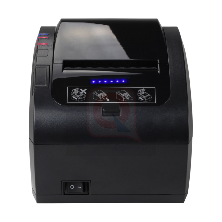 Q7  Thermal Receipt printer with USB+LAN+RS232 Connectivity